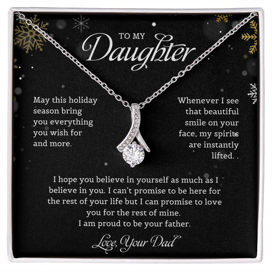 To My Daughter | Alluring Beauty necklace